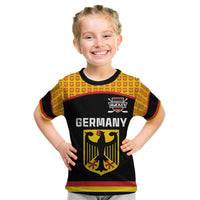Custom Germany Hockey Kid T Shirt Trager der Adler Flag Style