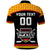 Custom Germany Hockey Polo Shirt Trager der Adler Flag Style