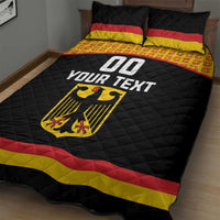 Custom Germany Hockey Quilt Bed Set Trager der Adler Flag Style