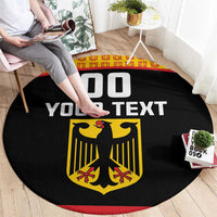 Custom Germany Hockey Round Carpet Trager der Adler Flag Style