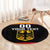 Custom Germany Hockey Round Carpet Trager der Adler Flag Style