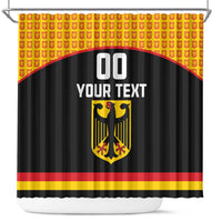 Custom Germany Hockey Shower Curtain Trager der Adler Flag Style