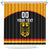 Custom Germany Hockey Shower Curtain Trager der Adler Flag Style