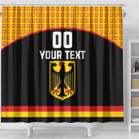 Custom Germany Hockey Shower Curtain Trager der Adler Flag Style