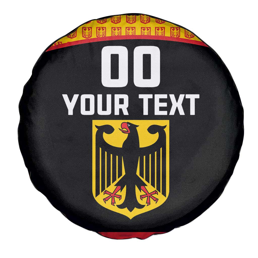 Custom Germany Hockey Spare Tire Cover Trager der Adler Flag Style