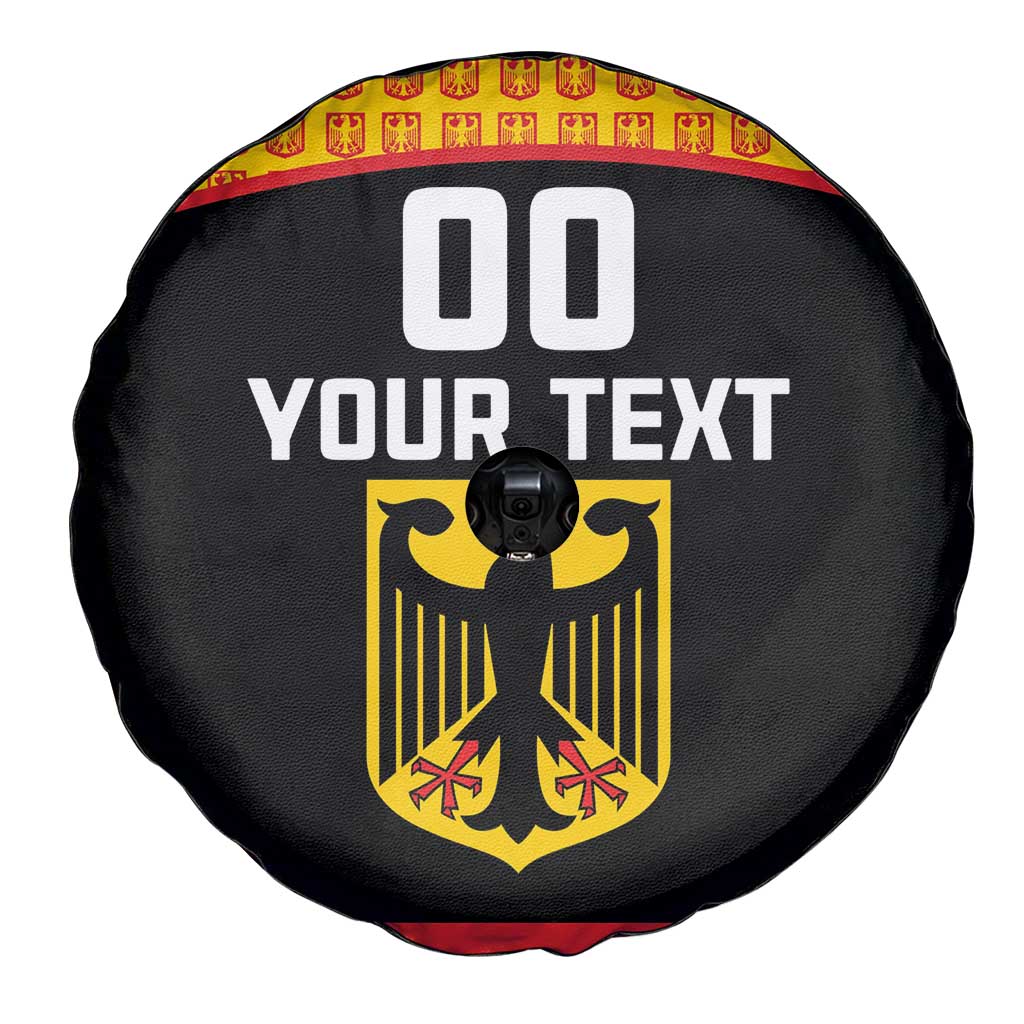 Custom Germany Hockey Spare Tire Cover Trager der Adler Flag Style
