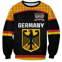Custom Germany Hockey Sweatshirt Trager der Adler Flag Style