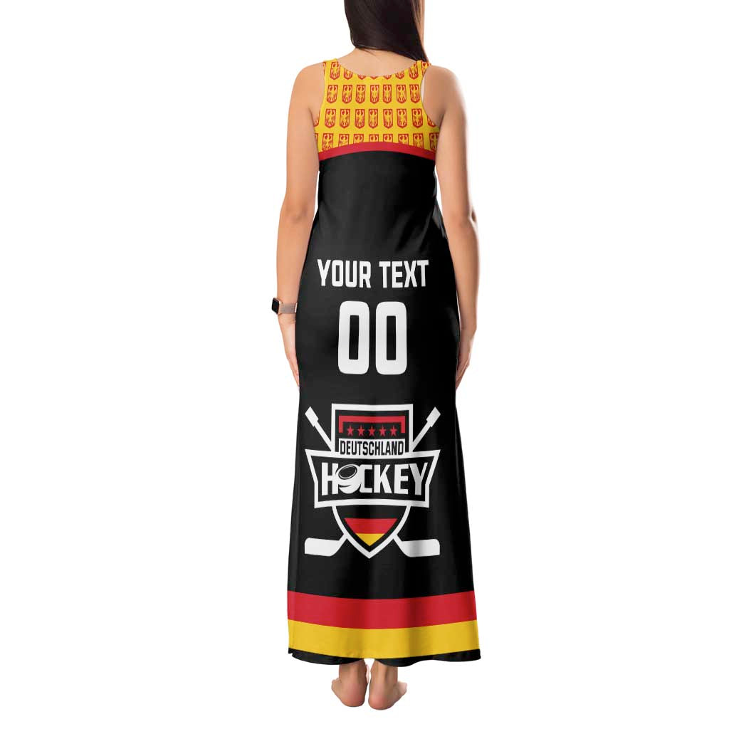 Custom Germany Hockey Tank Maxi Dress Trager der Adler Flag Style