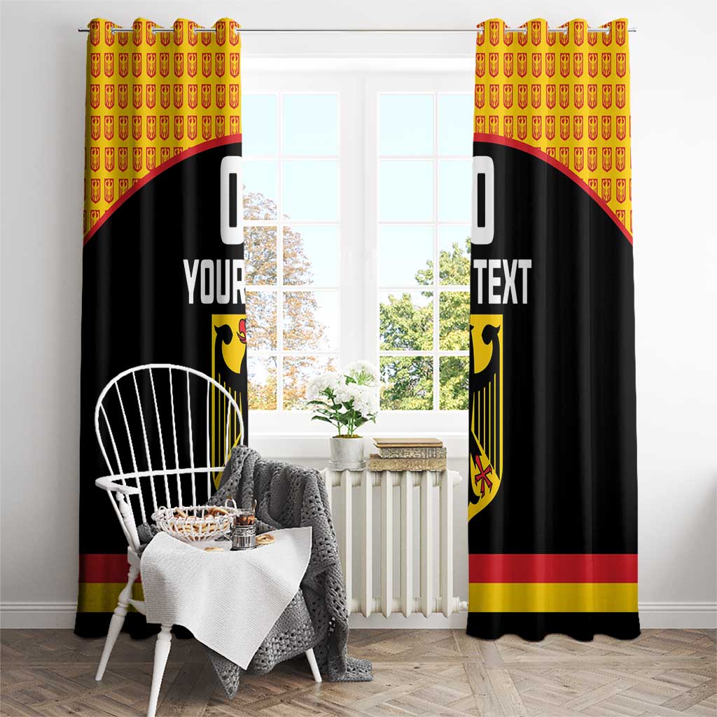 Custom Germany Hockey Window Curtain Trager der Adler Flag Style