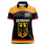 Custom Germany Hockey Women Polo Shirt Trager der Adler Flag Style