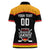 Custom Germany Hockey Women Polo Shirt Trager der Adler Flag Style