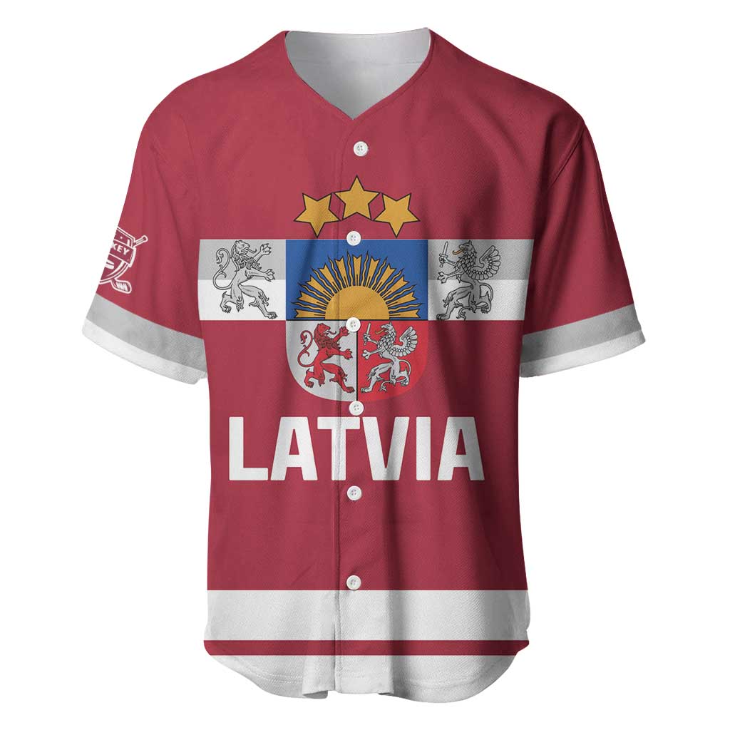 Custom Latvia Hockey Baseball Jersey Latvijas Go Champions
