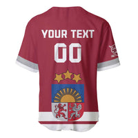 Custom Latvia Hockey Baseball Jersey Latvijas Go Champions