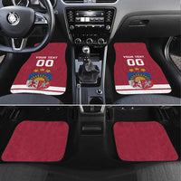 Custom Latvia Hockey Car Mats Latvijas Go Champions