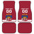 Custom Latvia Hockey Car Mats Latvijas Go Champions