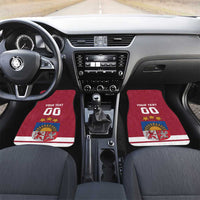 Custom Latvia Hockey Car Mats Latvijas Go Champions