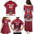 Custom Latvia Hockey Family Matching Puletasi and Hawaiian Shirt Latvijas Go Champions