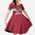 Custom Latvia Hockey Kid Short Sleeve Dress Latvijas Go Champions