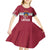 Custom Latvia Hockey Kid Short Sleeve Dress Latvijas Go Champions