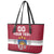 Custom Latvia Hockey Leather Tote Bag Latvijas Go Champions