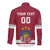 Custom Latvia Hockey Long Sleeve Button Shirt Latvijas Go Champions