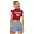 Custom Latvia Hockey Raglan Cropped T Shirt Latvijas Go Champions
