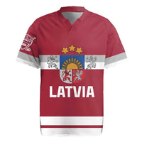 Custom Latvia Hockey Rugby Jersey Latvijas Go Champions