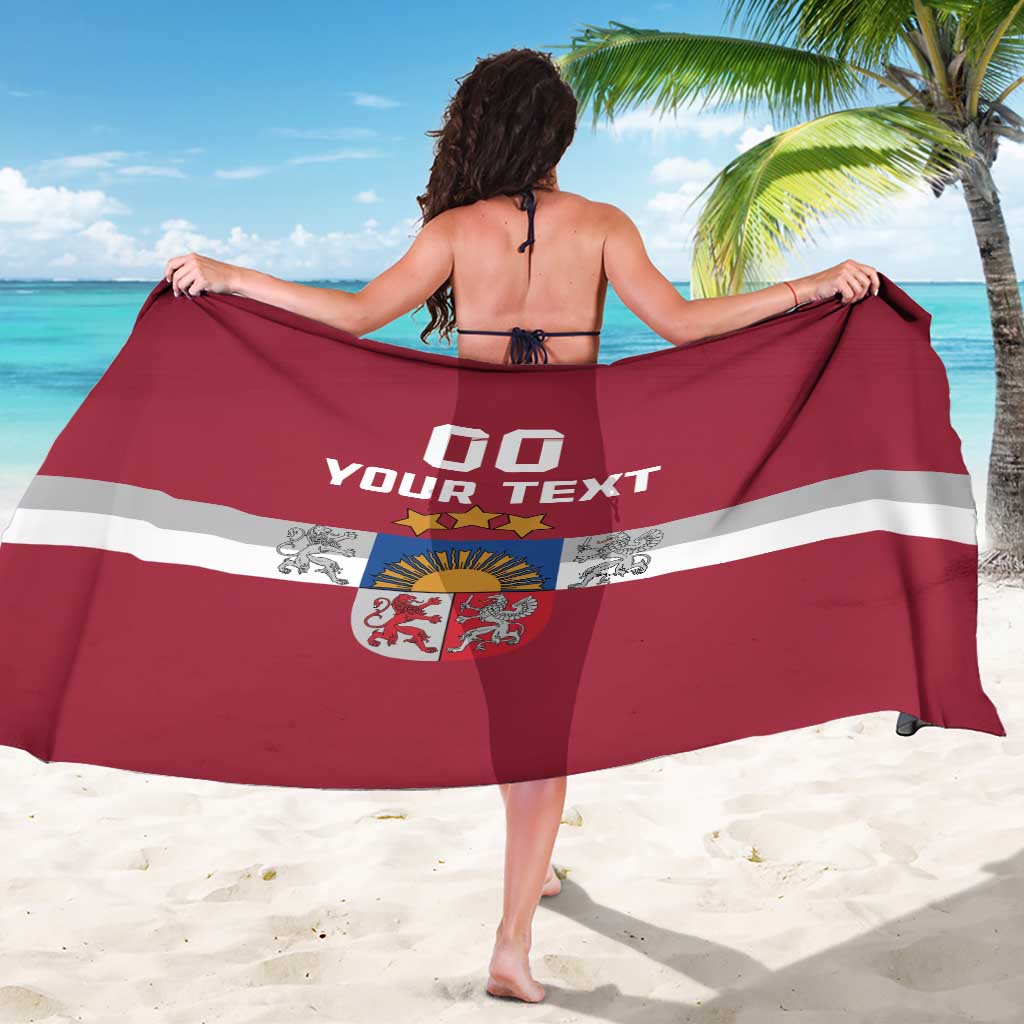 Custom Latvia Hockey Sarong Latvijas Go Champions