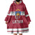 Custom Latvia Hockey Wearable Blanket Hoodie Latvijas Go Champions