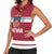 Custom Latvia Hockey Women Sleeveless Polo Shirt Latvijas Go Champions