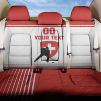 Custom Switzerland Hockey Back Car Seat Cover Come On La Nati