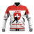 Custom Switzerland Hockey Baseball Jacket Come On La Nati