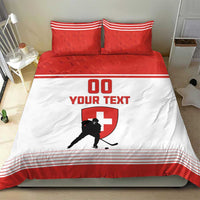 Custom Switzerland Hockey Bedding Set Come On La Nati