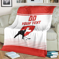 Custom Switzerland Hockey Blanket Come On La Nati