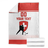 Custom Switzerland Hockey Blanket Come On La Nati