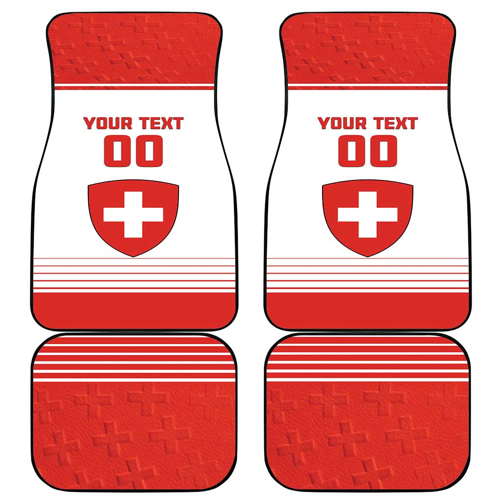 Custom Switzerland Hockey Car Mats Come On La Nati