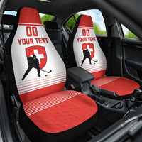Custom Switzerland Hockey Car Seat Cover Come On La Nati