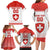 Custom Switzerland Hockey Family Matching Long Sleeve Bodycon Dress and Hawaiian Shirt Come On La Nati