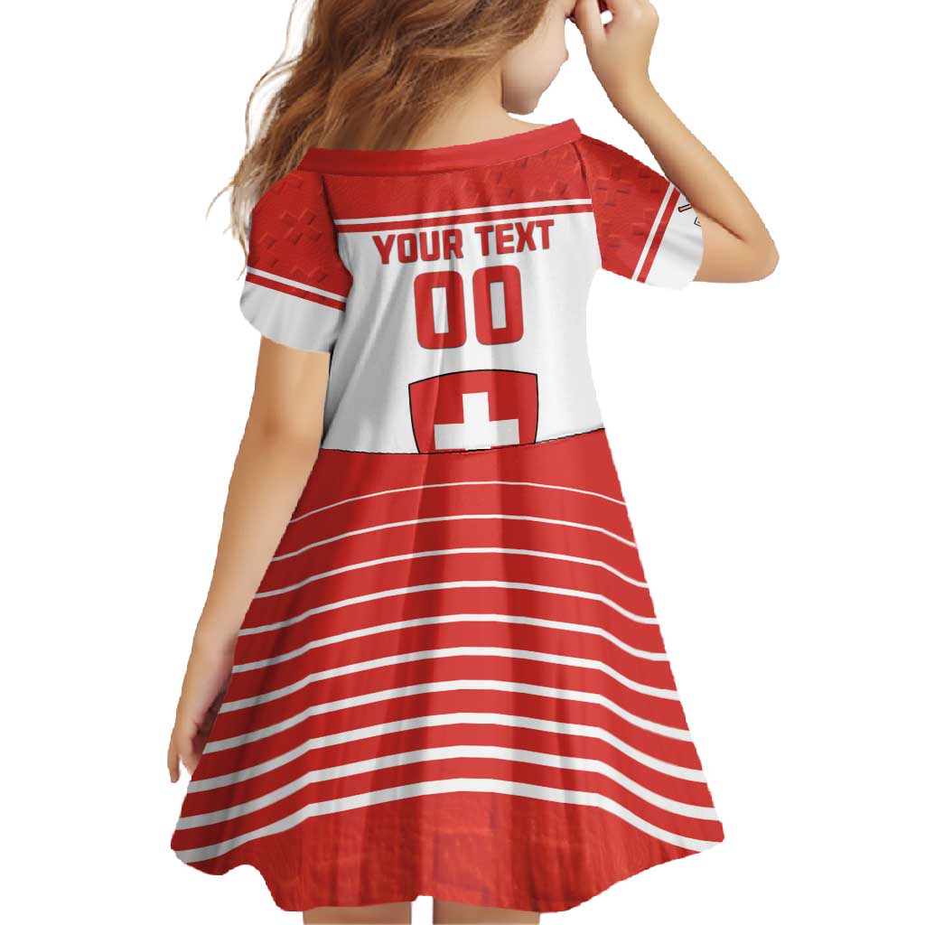 Custom Switzerland Hockey Family Matching Mermaid Dress and Hawaiian Shirt Come On La Nati