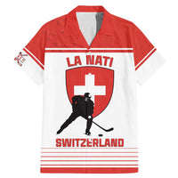 Custom Switzerland Hockey Family Matching Mermaid Dress and Hawaiian Shirt Come On La Nati