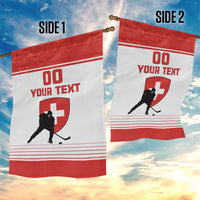 Custom Switzerland Hockey Garden Flag Come On La Nati