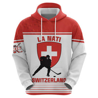 Custom Switzerland Hockey Hoodie Come On La Nati