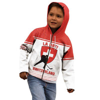 Custom Switzerland Hockey Kid Hoodie Come On La Nati