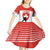 Custom Switzerland Hockey Kid Short Sleeve Dress Come On La Nati