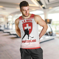 Custom Switzerland Hockey Men Tank Top Come On La Nati