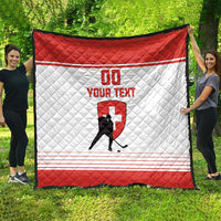 Custom Switzerland Hockey Quilt Come On La Nati