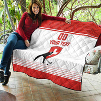 Custom Switzerland Hockey Quilt Come On La Nati