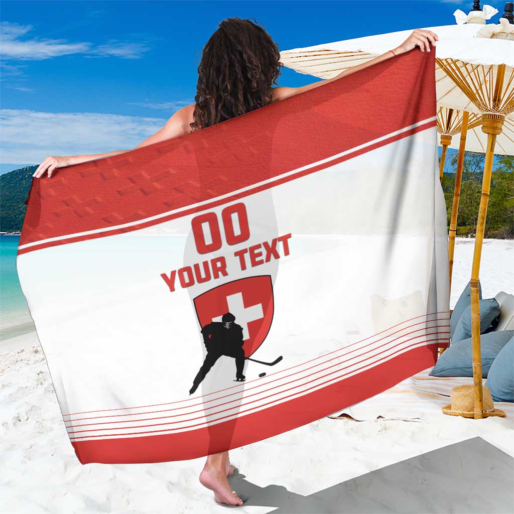 Custom Switzerland Hockey Sarong Come On La Nati