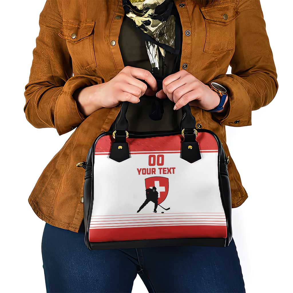 Custom Switzerland Hockey Shoulder Handbag Come On La Nati