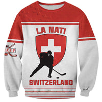 Custom Switzerland Hockey Sweatshirt Come On La Nati